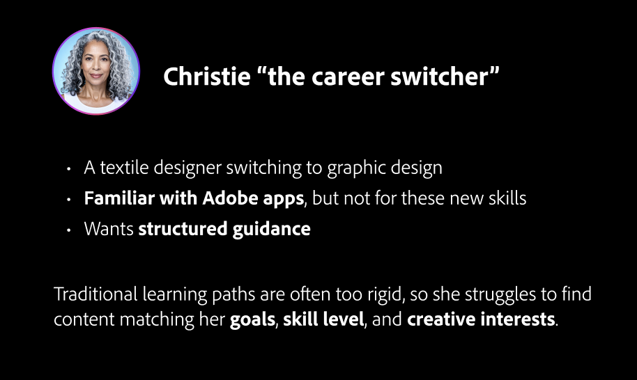 Christie persona profile