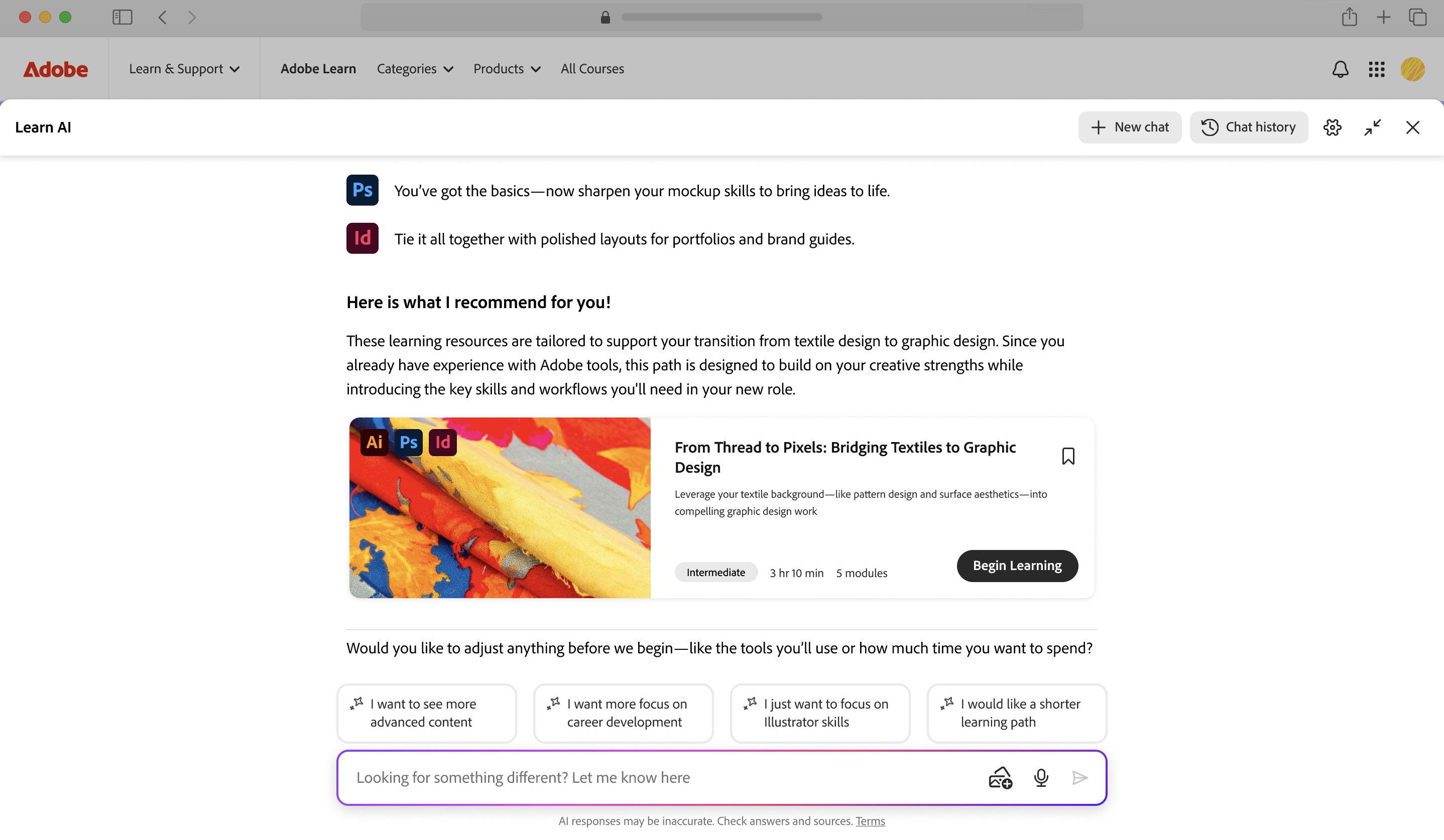 Conversational interface design
