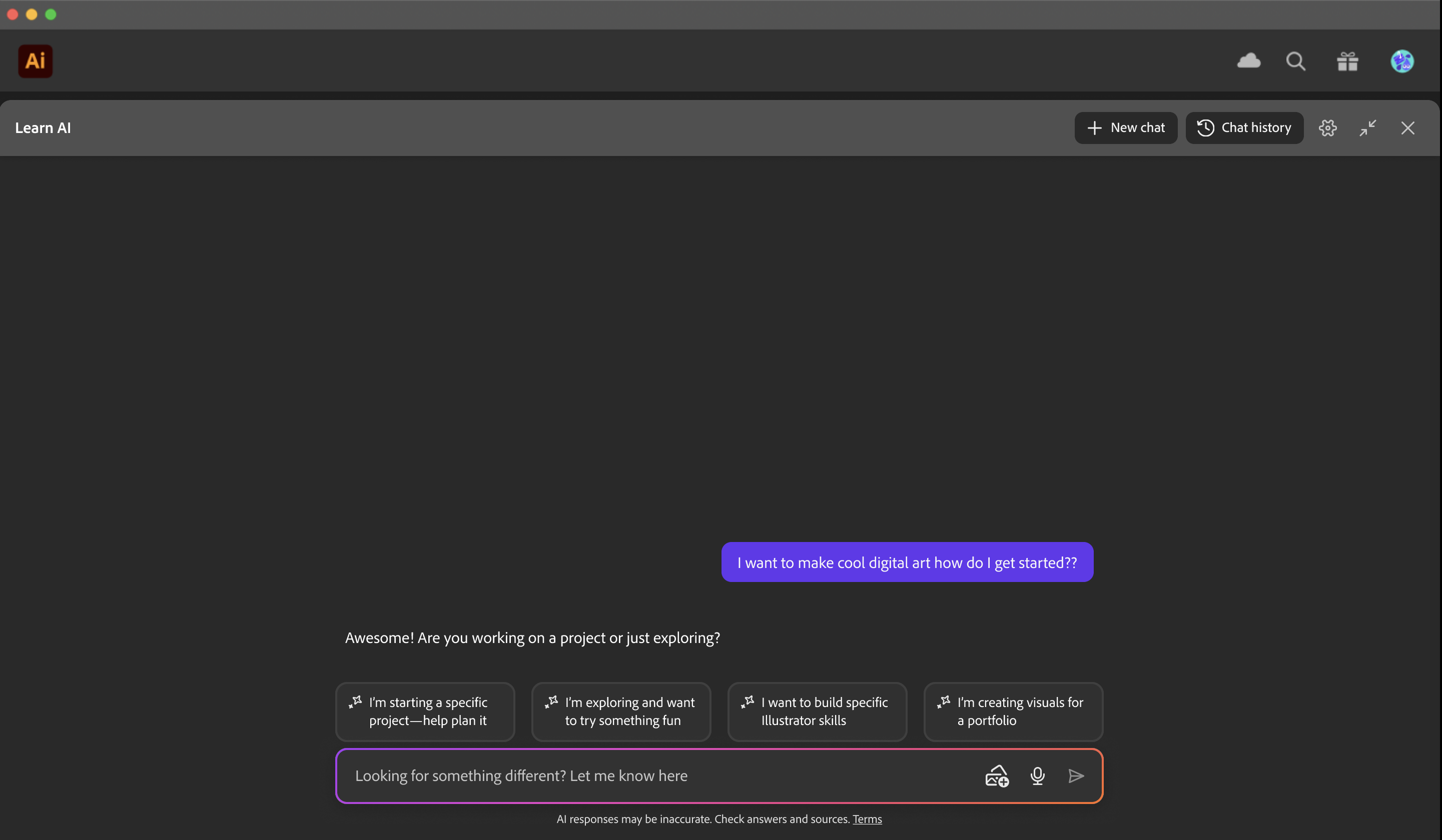 In-app interface integration