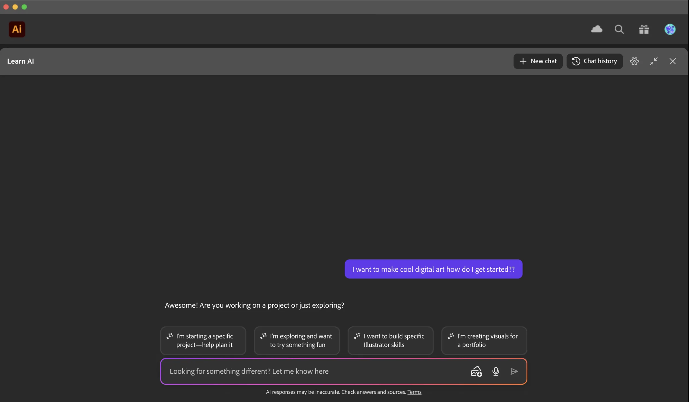 In-app interface integration