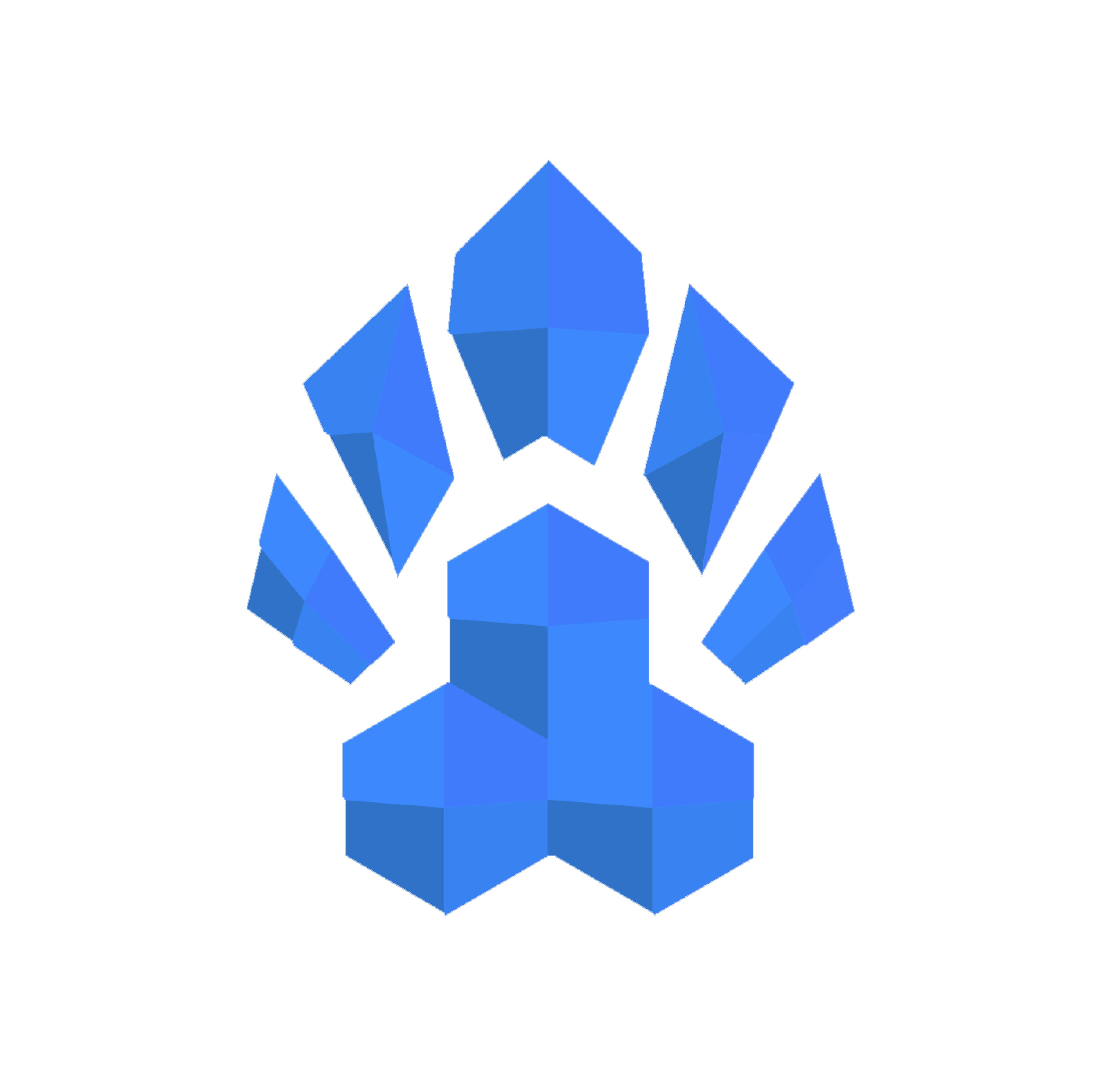 hack@brown blue pawprint logo